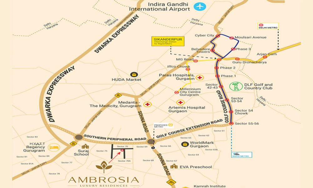 location map